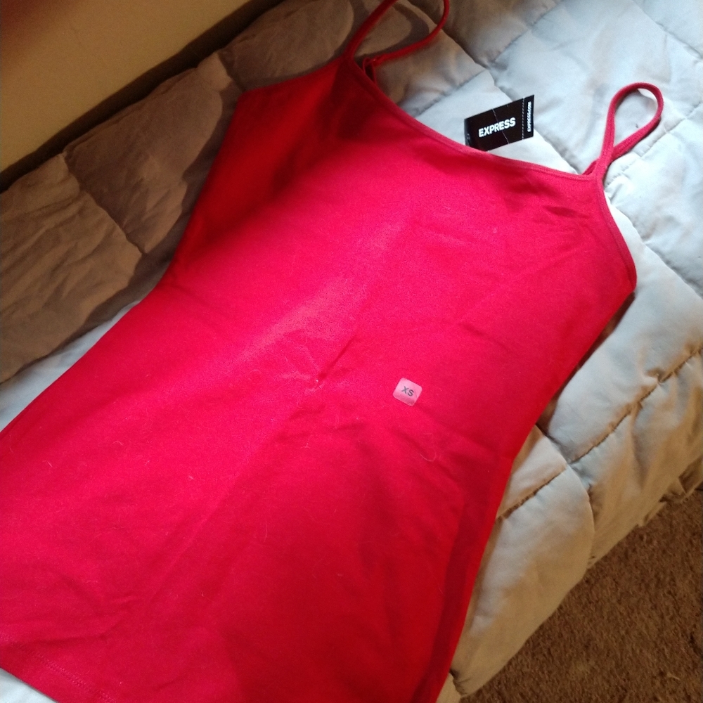 Women's tank top Cami from Express with built-in bra. NWT Sz XS